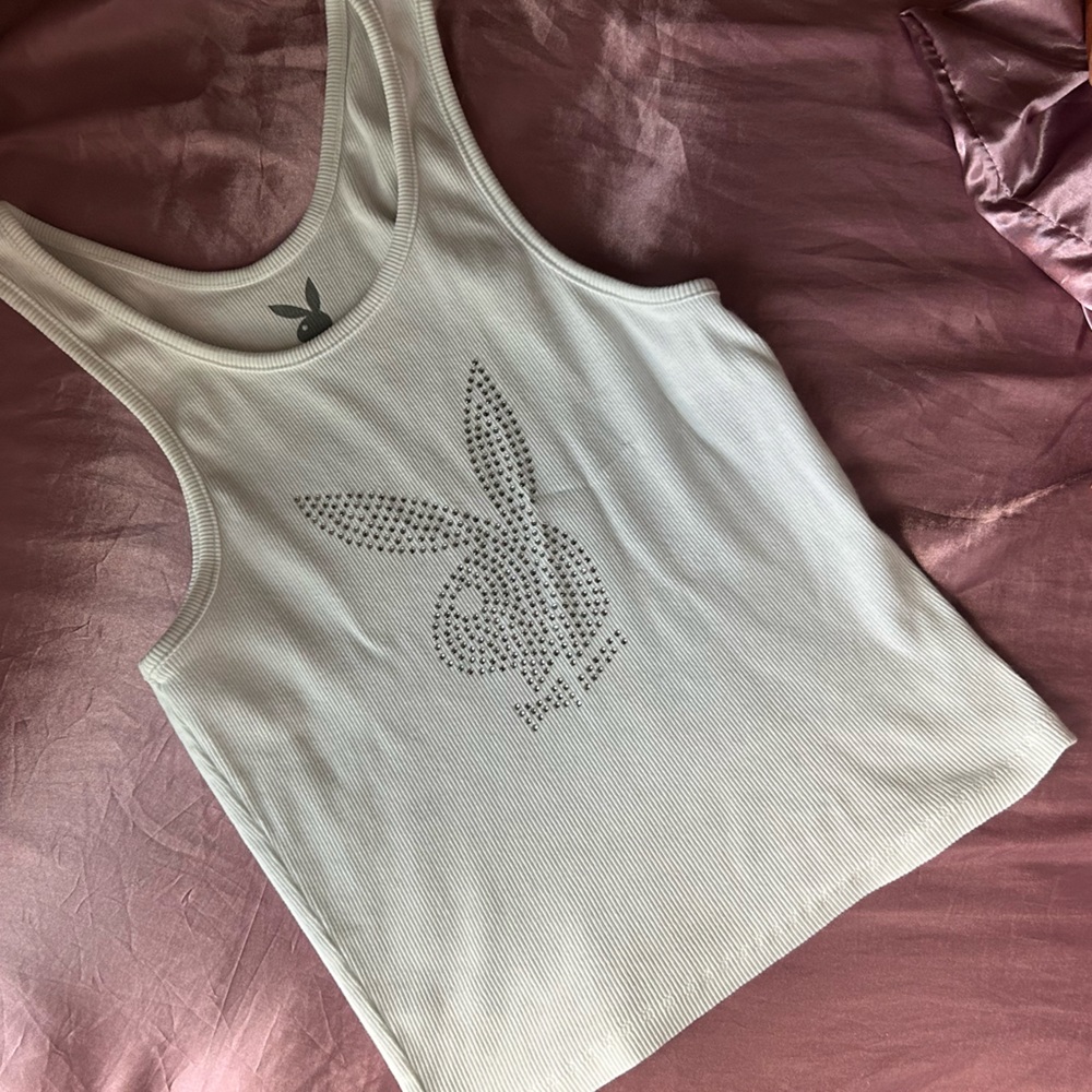 Playboy bling tank